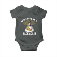 Guess Whos Back Baby Onesie Funny Easter Jesus