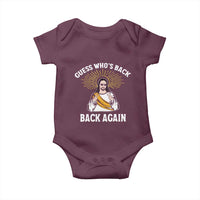 Guess Whos Back Baby Onesie Funny Easter Jesus