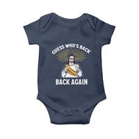 Guess Whos Back Baby Onesie Funny Easter Jesus