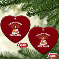 Guess Whos Back Ceramic Ornament Funny Easter Jesus