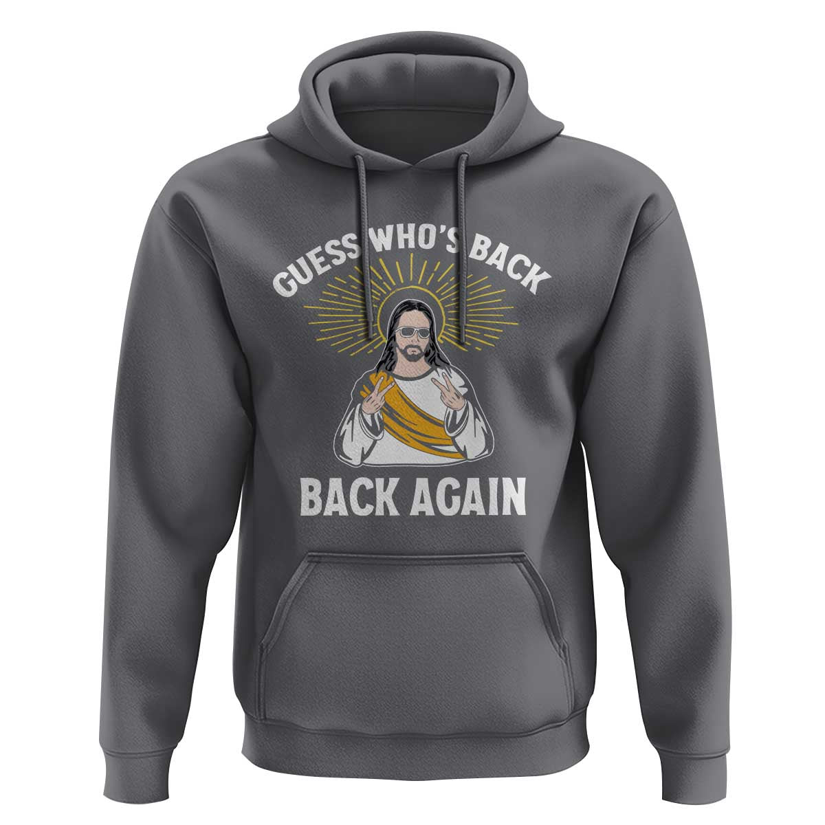 Guess Whos Back Hoodie Funny Easter Jesus