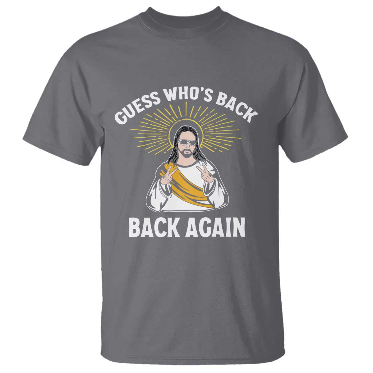 Guess Whos Back T Shirt Funny Easter Jesus