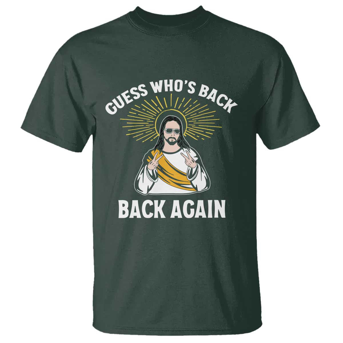 Guess Whos Back T Shirt Funny Easter Jesus