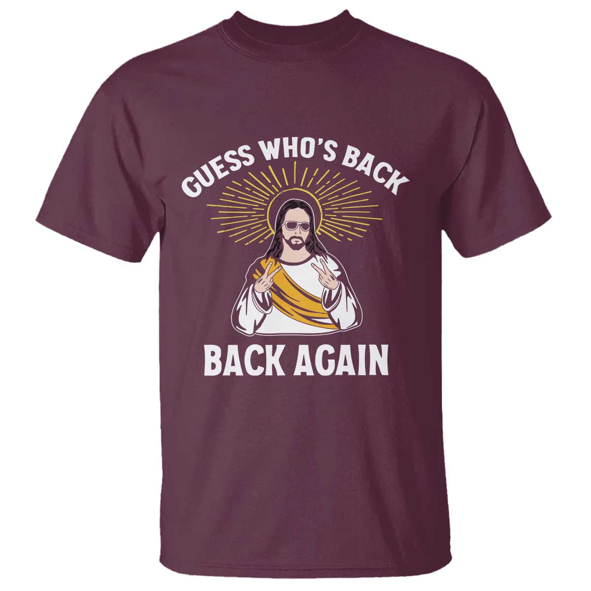 Guess Whos Back T Shirt Funny Easter Jesus