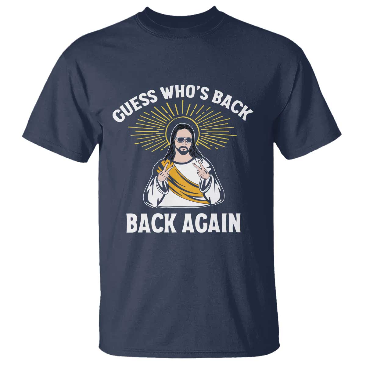 Guess Whos Back T Shirt Funny Easter Jesus