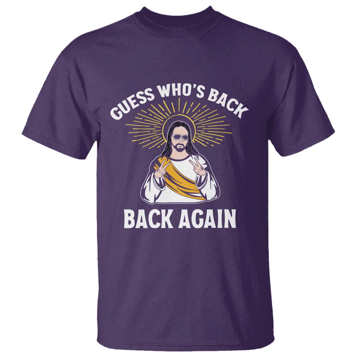 Guess Whos Back T Shirt Funny Easter Jesus