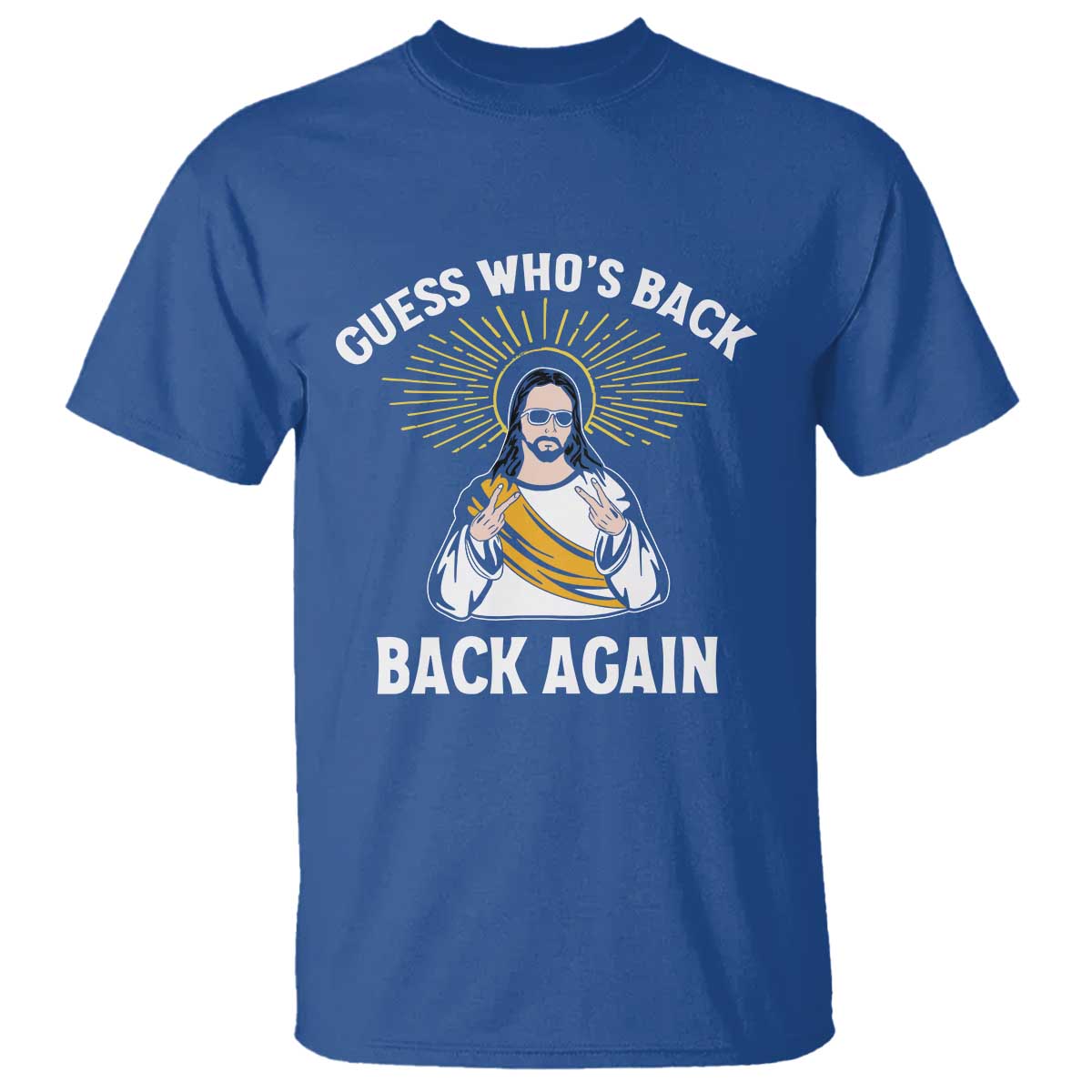Guess Whos Back T Shirt Funny Easter Jesus