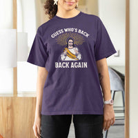 Guess Whos Back T Shirt For Women Funny Easter Jesus
