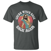 Funny Easter Jesus T Shirt Retro Vintage Guess Whos Back Again - Wonder Print Shop