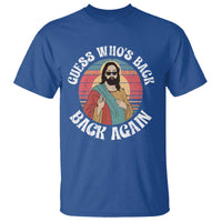 Funny Easter Jesus T Shirt Retro Vintage Guess Whos Back Again - Wonder Print Shop