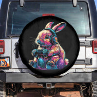 Gamer Rabbit Spare Tire Cover Cute Bunny Gaming Eggs Funny Video Games Easter - Wonder Print Shop