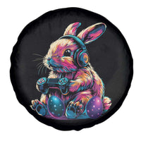 Gamer Rabbit Spare Tire Cover Cute Bunny Gaming Eggs Funny Video Games Easter - Wonder Print Shop