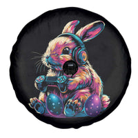 Gamer Rabbit Spare Tire Cover Cute Bunny Gaming Eggs Funny Video Games Easter - Wonder Print Shop