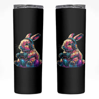 Gamer Rabbit Skinny Tumbler Cute Bunny Gaming Eggs Funny Video Games Easter - Wonder Print Shop