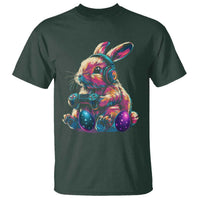 Gamer Rabbit T Shirt Cute Bunny Gaming Eggs Funny Video Games Easter - Wonder Print Shop