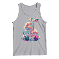 Gamer Rabbit Tank Top Cute Bunny Gaming Eggs Funny Video Games Easter - Wonder Print Shop