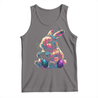 Gamer Rabbit Tank Top Cute Bunny Gaming Eggs Funny Video Games Easter - Wonder Print Shop