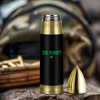 Yes Paddy Funny St Patricks Day Bullet Tumbler Shamrock Irish Girls