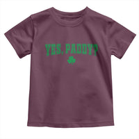 Yes Paddy Funny St Patricks Day Toddler T Shirt Shamrock Irish Girls