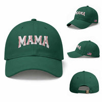 Baseball Mama Baseball Cap Retro Varsity Baseball Season Mom Raising Ballers