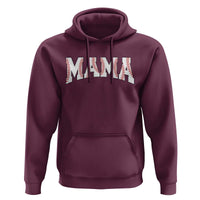 Baseball Mama Hoodie Retro Varsity Baseball Season Mom Raising Ballers