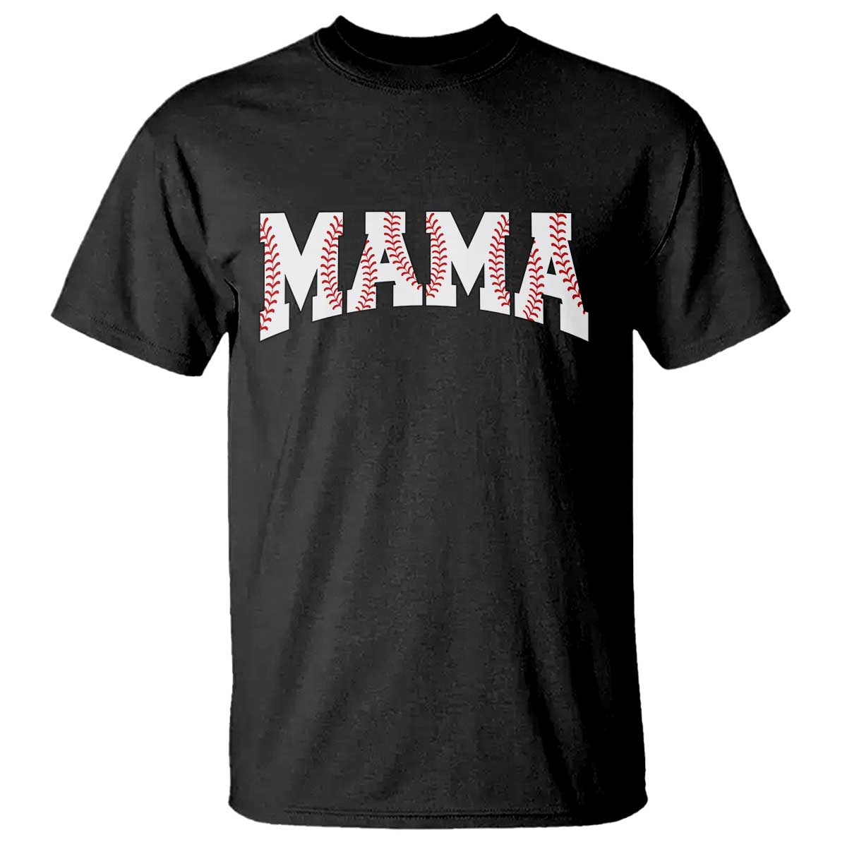 Baseball Mama T Shirt Retro Varsity Baseball Season Mom Raising Ballers