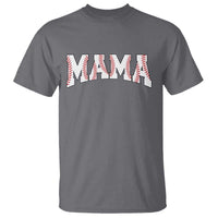 Baseball Mama T Shirt Retro Varsity Baseball Season Mom Raising Ballers