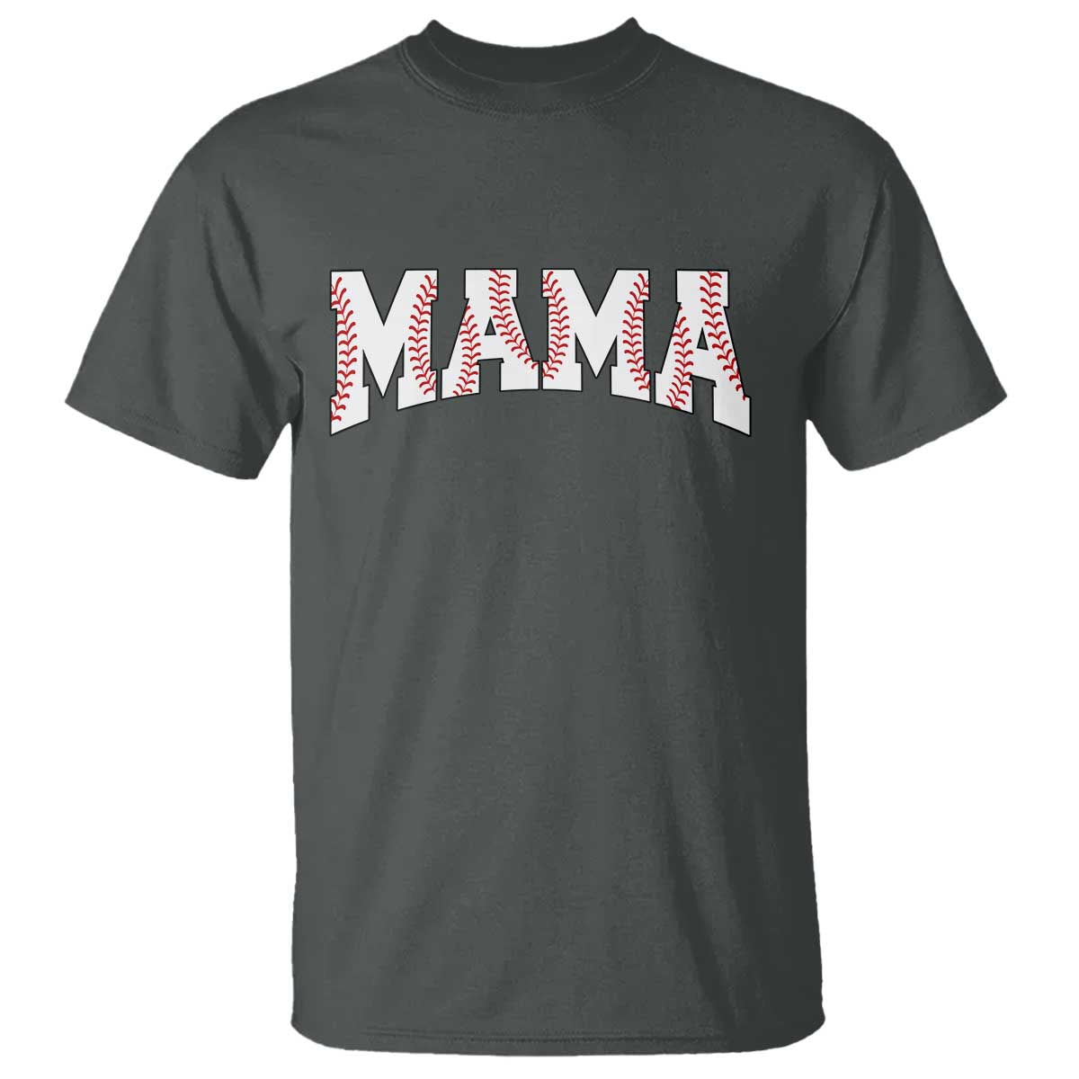 Baseball Mama T Shirt Retro Varsity Baseball Season Mom Raising Ballers
