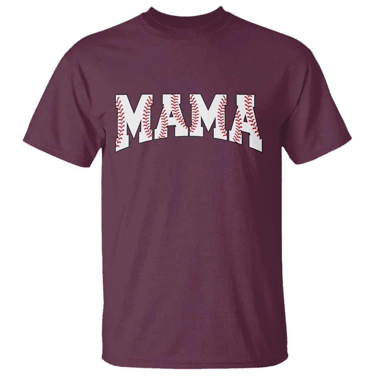 Baseball Mama T Shirt Retro Varsity Baseball Season Mom Raising Ballers