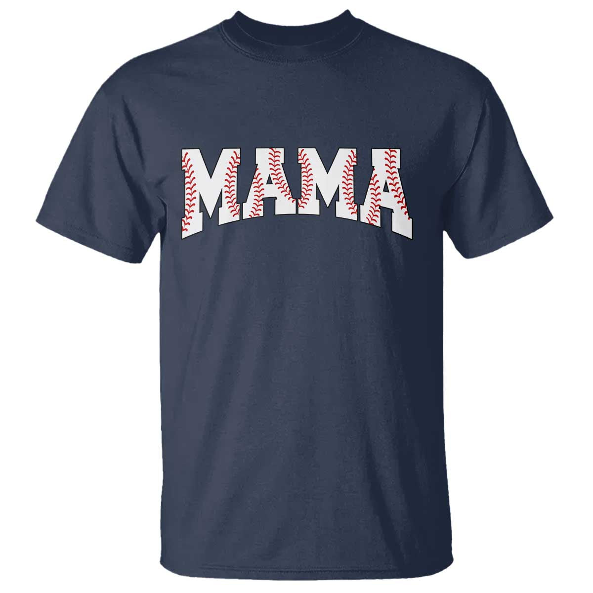 Baseball Mama T Shirt Retro Varsity Baseball Season Mom Raising Ballers