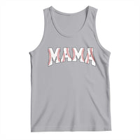 Baseball Mama Tank Top Retro Varsity Baseball Season Mom Raising Ballers