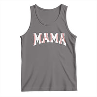 Baseball Mama Tank Top Retro Varsity Baseball Season Mom Raising Ballers