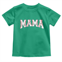 Baseball Mama Toddler T Shirt Retro Varsity Baseball Season Mom Raising Ballers
