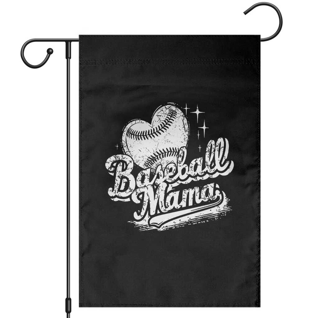 Baseball Mama Garden Flag Baseball Season Mom Raising Ballers