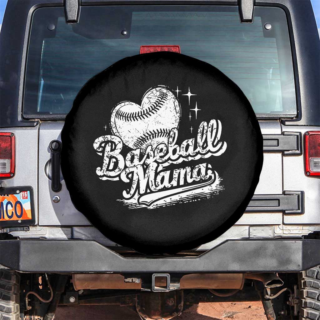 Baseball Mama Spare Tire Cover Baseball Season Mom Raising Ballers