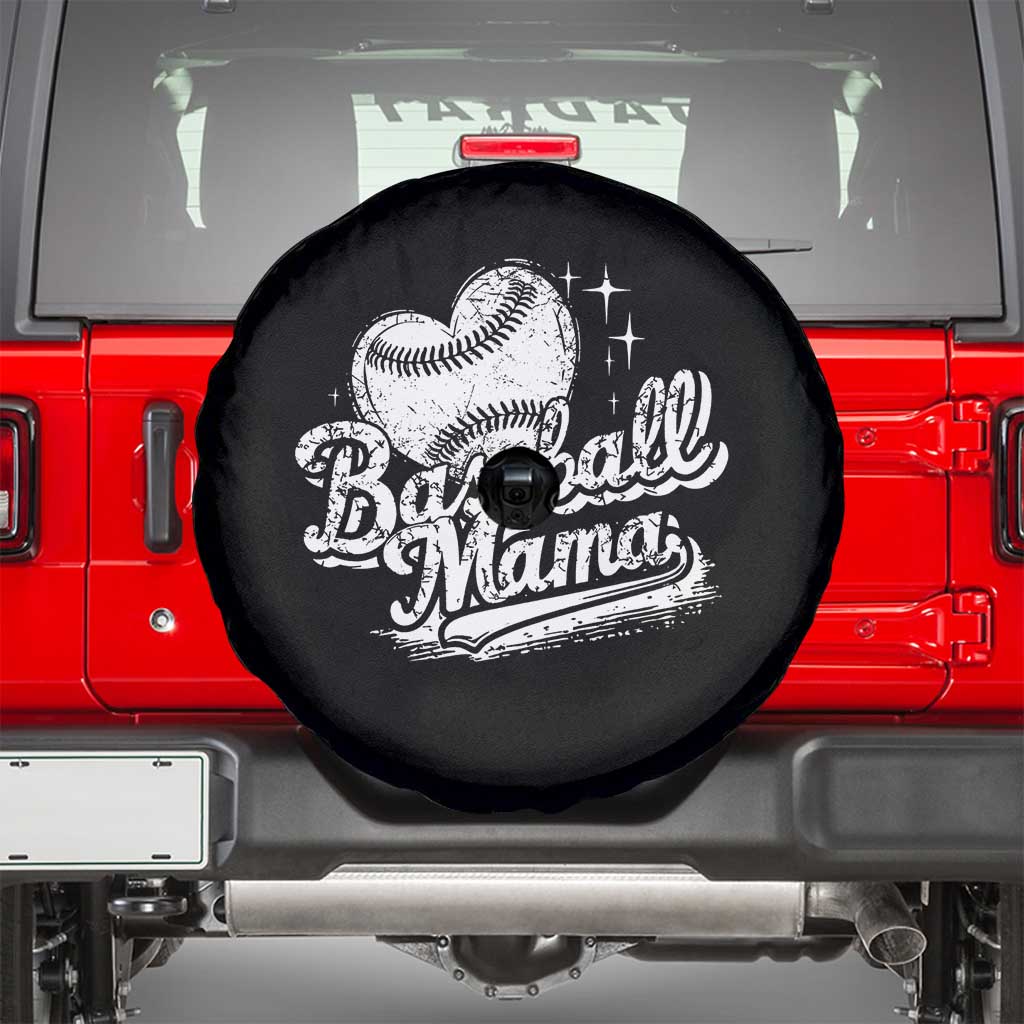 Baseball Mama Spare Tire Cover Baseball Season Mom Raising Ballers