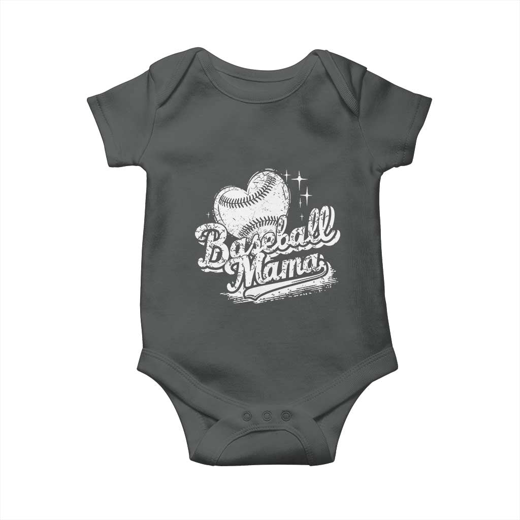 Baseball Mama Baby Onesie Baseball Season Mom Raising Ballers