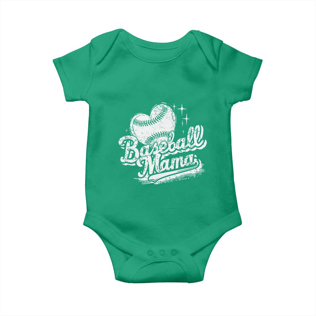 Baseball Mama Baby Onesie Baseball Season Mom Raising Ballers