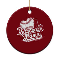 Baseball Mama Ceramic Ornament Baseball Season Mom Raising Ballers