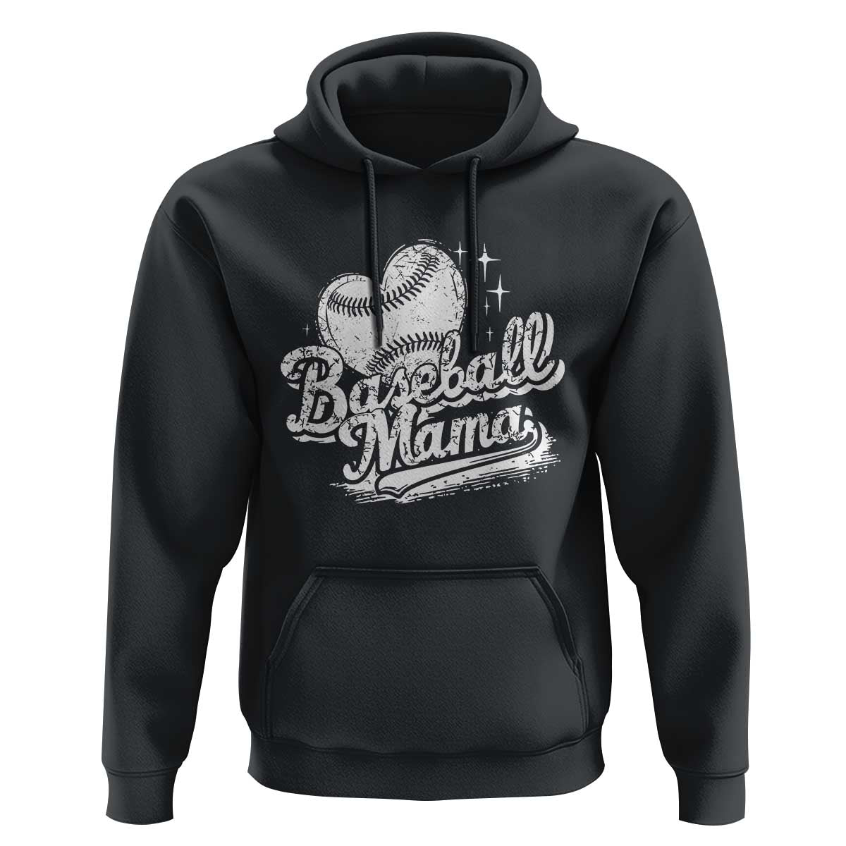 Baseball Mama Hoodie Baseball Season Mom Raising Ballers