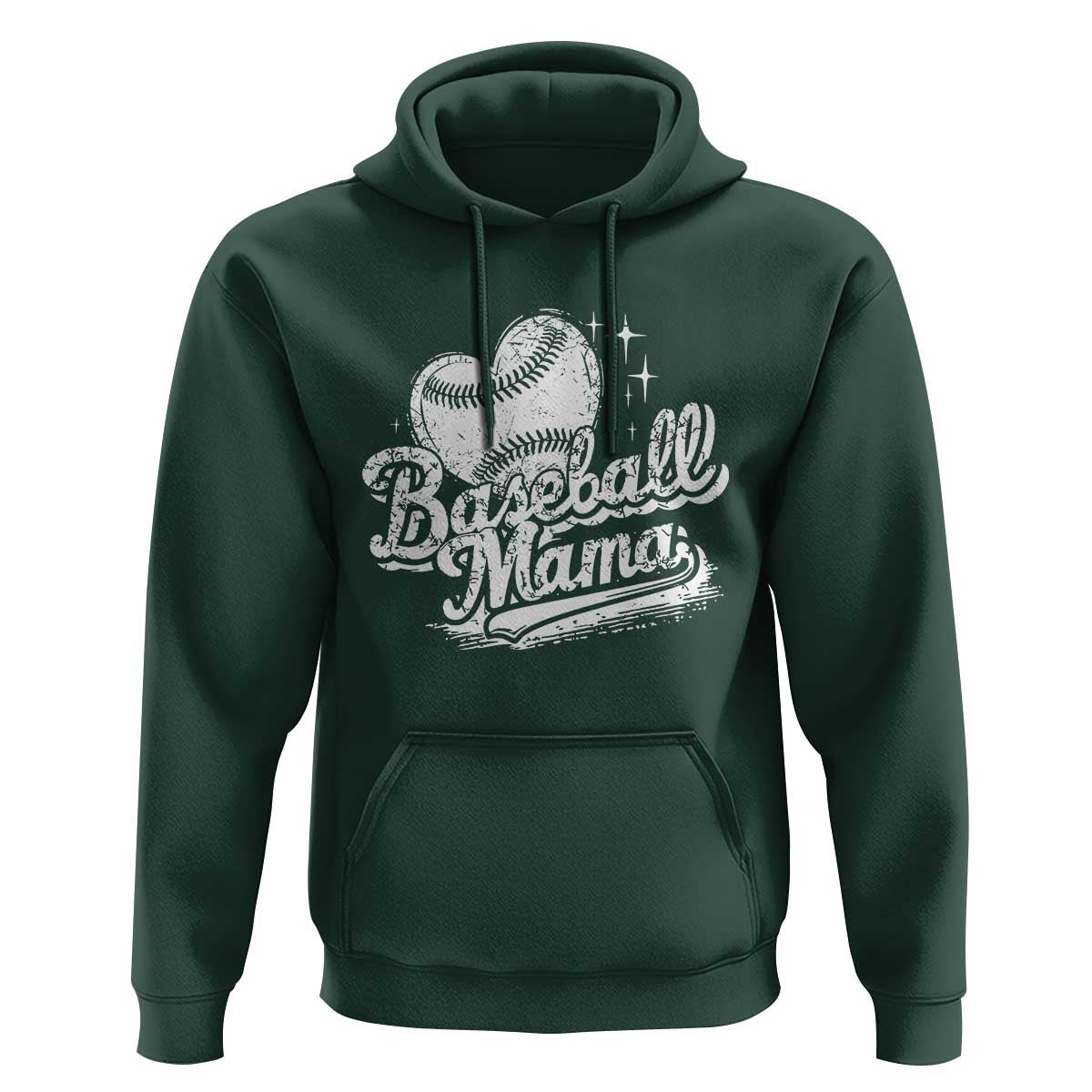 Baseball Mama Hoodie Baseball Season Mom Raising Ballers