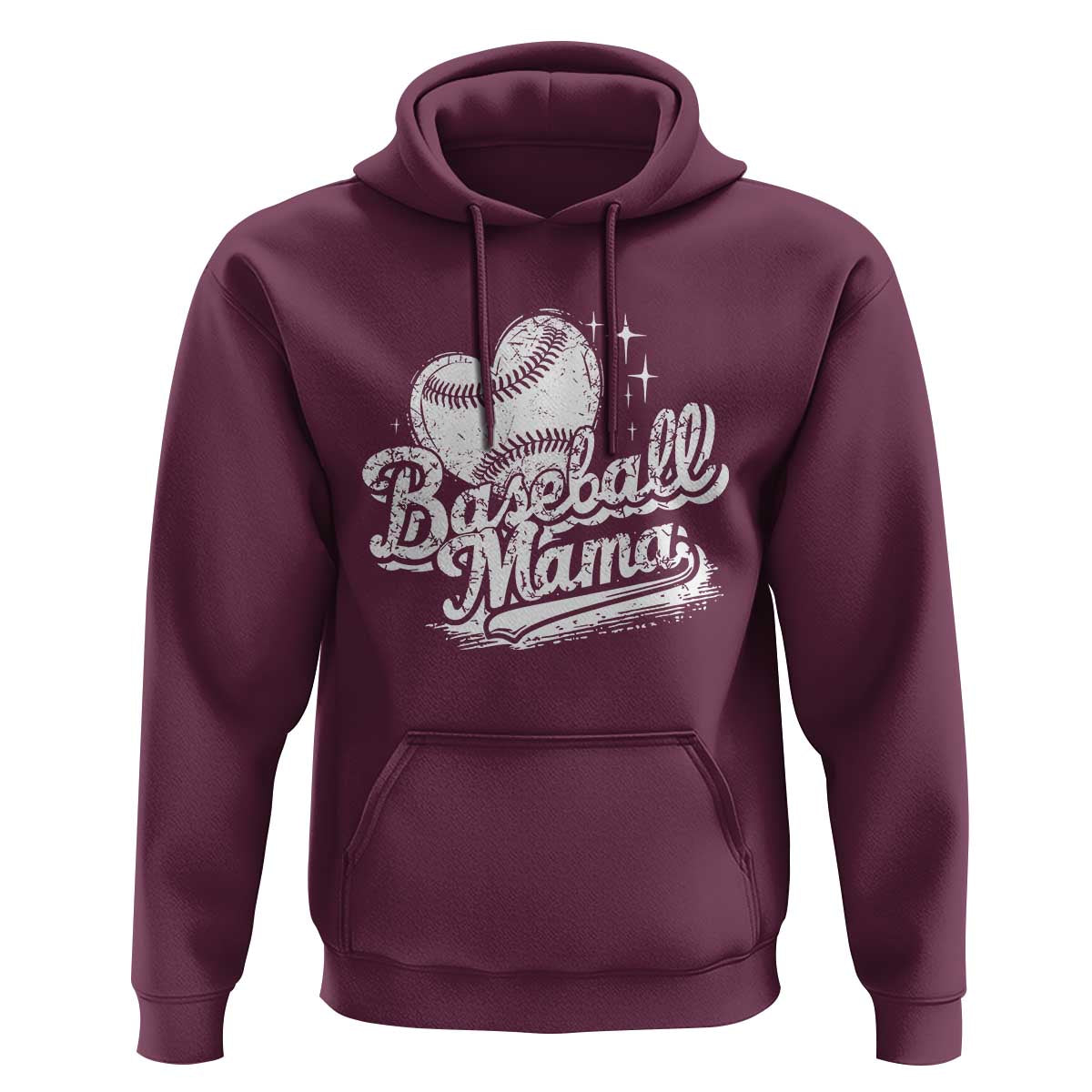Baseball Mama Hoodie Baseball Season Mom Raising Ballers