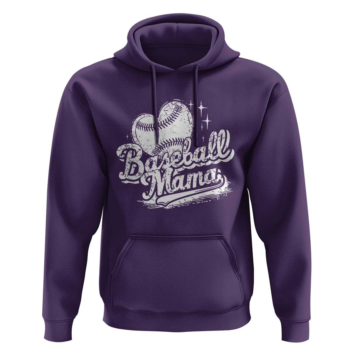 Baseball Mama Hoodie Baseball Season Mom Raising Ballers