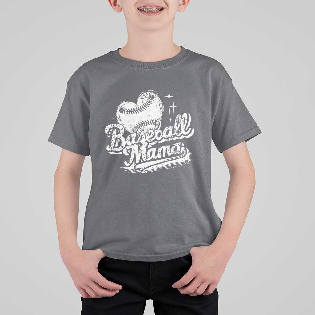 Baseball Mama T Shirt For Kid Baseball Season Mom Raising Ballers