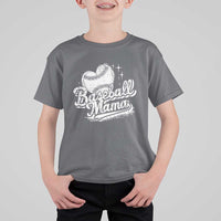 Baseball Mama T Shirt For Kid Baseball Season Mom Raising Ballers
