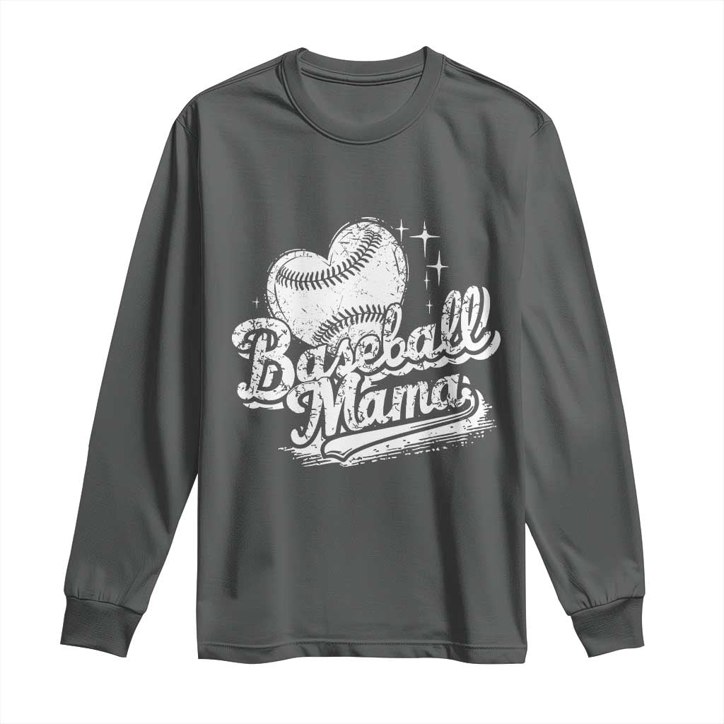 Baseball Mama Long Sleeve Shirt Baseball Season Mom Raising Ballers