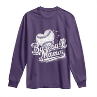 Baseball Mama Long Sleeve Shirt Baseball Season Mom Raising Ballers