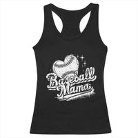 Baseball Mama Racerback Tank Top Baseball Season Mom Raising Ballers