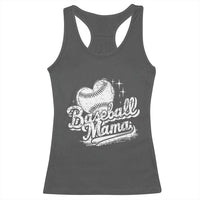 Baseball Mama Racerback Tank Top Baseball Season Mom Raising Ballers