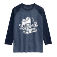Baseball Mama Raglan Shirt Baseball Season Mom Raising Ballers